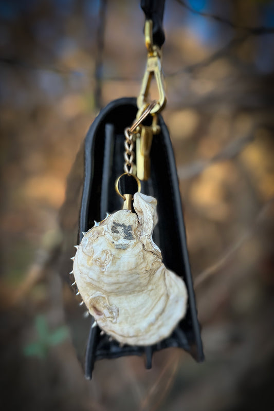 Vagina Seashell Bag Charm with Hidden Blade